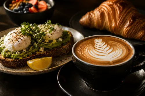 Breakfast at The Vault